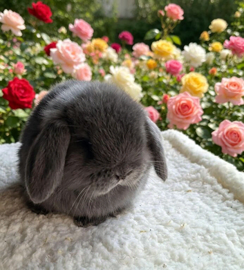 Blue mini lop
