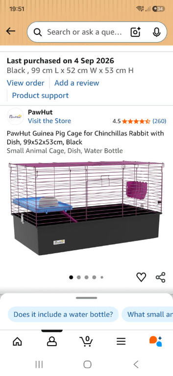Brand new in box small animal cage