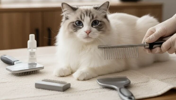 Cat Grooming - Ragdoll Specialist