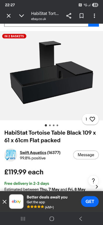 Tortoise table