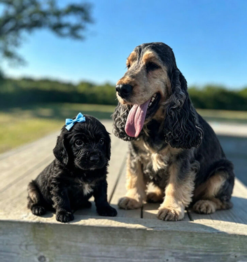Beautiful cockerjack puppies