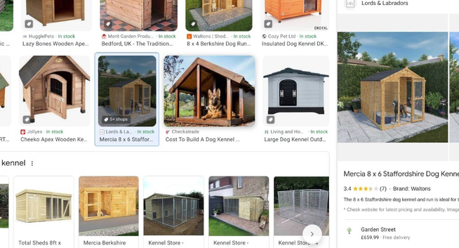 SMALL STABLE/KENNEL SPACE REQUIRED