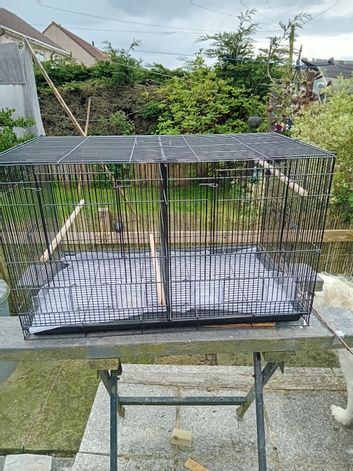 Double breeding cage