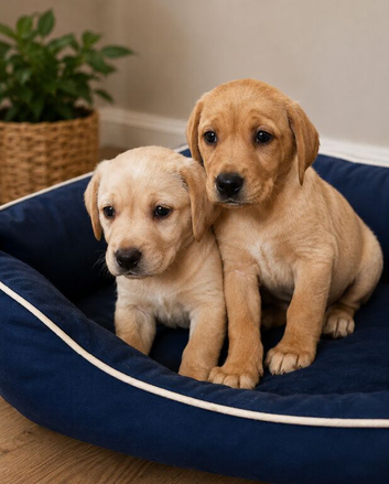 Yellow / red labs ready now