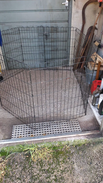 used animal pen