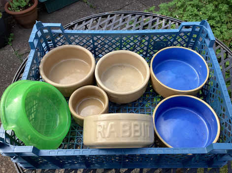 CASH & MASON BOWLS (7) ASSORTED
