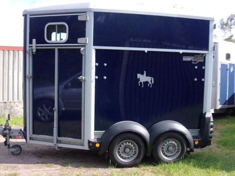 2015 Bala Blue 403 Single ( Mare @ Foal) Ifor Williams Horse Trailer.