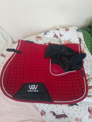Woof wear pony saddle pad med ears