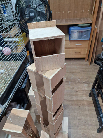 Finch nest boxes