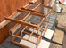x2 wooden goldfinch & mule cages