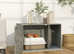 Litter tray hideaway unit