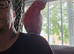 Lutino galah cockatoo