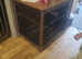 Side board dog cage