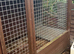 Outside dog kennel