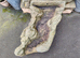 LARGE PRE- FORMED FIBERGLASS POND WATERFALL