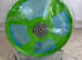 Hamster wheel. 28cm Trixie Hamster Wheel. Green & Blue.