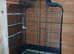 2 medium bird cages