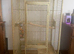 Large gold parrot cage