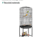 BRAND NEW BIRD cage with stand. BOXED