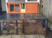 2 Mixed Breed Rabbits + Hutch and Small Run -