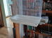 Large White Puerto Rica bird cage with stand