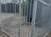 Galvanised dog run pen