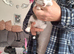 Tabby white 8 wk old girl