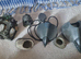 2 small tanks and aquarium bits and bobs