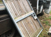 Two large yard  gates Galavized with posts