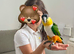 Ultra-Fun Pair of Black-Headed Caiques Seeking a Forever Home