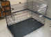 Large foldable cage for cat or dog