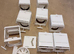 Small finches nest boxes job lot