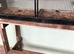 Pair of canaries and cage