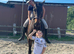 Teenagers dream  safe horse.