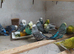 Some different age budgies and breeding boxes here