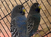 2 young male black face budgies