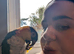 Silly tame 4 year old male Caique with cage