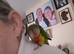 9 month old hand tame conure plus new cage and lots of food