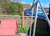 For Sale. Metal full height frame with door for hen, ducks ets