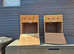 2 cockateil nesting boxes