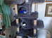 Large cat scratching post .