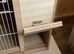 Wood budgie breeding cage