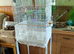 Bird Cage with Stand on Wheels,+4 budgies.