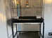Budgie cage with stand and all accessories.