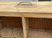 Double wood bird carrying cage