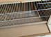 Wood budgie breeding cage