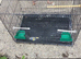 Black wire bird breeding cage