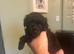 1 female black toy poodle