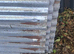 Roofing sheets 10ft wide x 26" zinc sheets