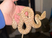 Dwarf Hypo Het Granite Het Albino Burmese python